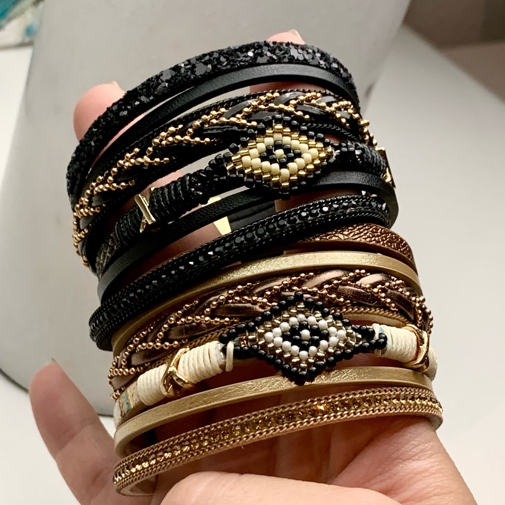 Boho vibe bracelets
